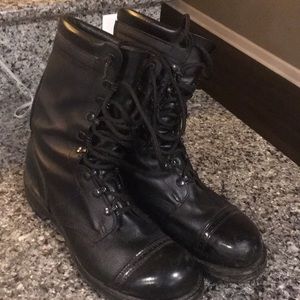Like new combat boots